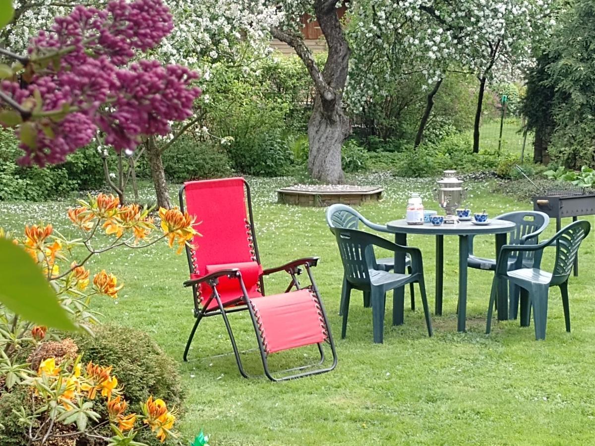 House, Garden & Sauna. Free Parking. Train Stop-200 M. Sea-1 Km. Jūrkalne Dış mekan fotoğraf